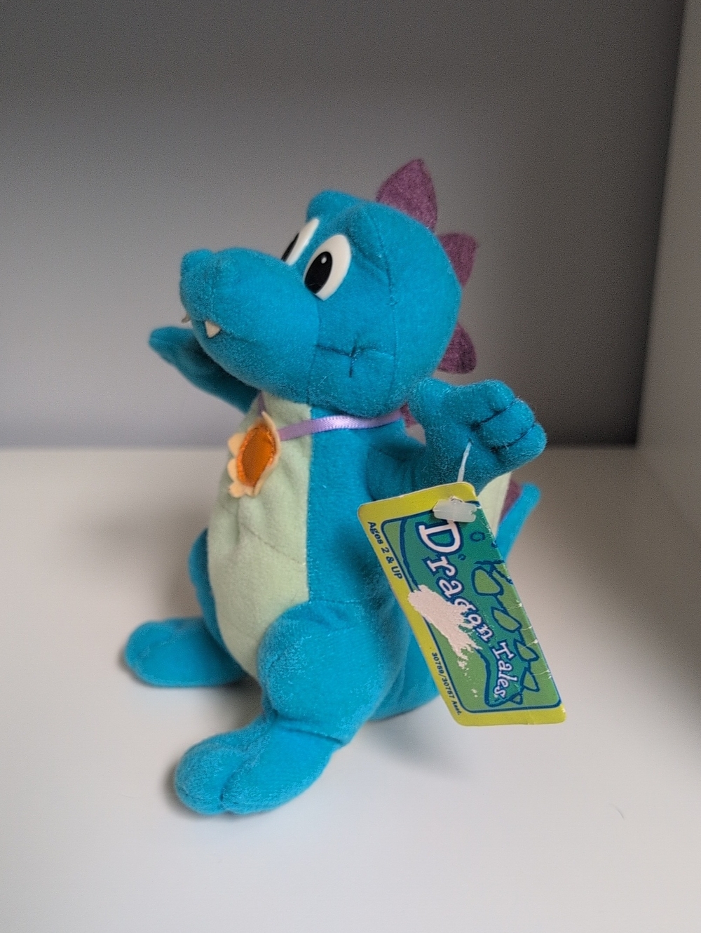 Vintage 1999 Hasbro Dragon Tales Plush 6" With Tags New Collectible - Picture 2 of 7
